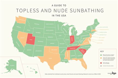 bottomless nude|This Map Shows You Where You Can Sunbathe Nude Around the .